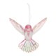 thumbnail image 5 of Adorno colgante de colibrí acrílico, brillante, iridiscente, para árbol de Navidad, color rosa, 5 of 7