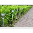 thumbnail image 2 of LINLIN 5pcs Solar Garden Lights,Stainless Steel Solar Landscape Lights, Waterproof LED Outdoor Garden Lawn Lights, Landscape Yard Path Lights, Outdoor Security Lighting, 2 of 9