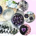 thumbnail image 6 of Tutuviw 20 Pcs 0.8 in Amethyst Quartz Crystals,Heart Natural Polished Crystal,Mini Healing Stone,Worry Stone Bulk,Love Carved Palm Thumb Gemstone for Reiki Energy Balancing Meditation, 6 of 8