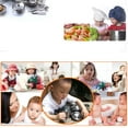 thumbnail image 2 of 18 Pcs Set Kids Play House Kitchen Toys Cookware Cooking Utensils Pots Pans Gift, 2 of 5