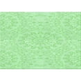 thumbnail image 1 of Ahgly Company Machine Washable Indoor Rectangle Transitional Light Green Area Rugs, 2' x 5', 1 of 7