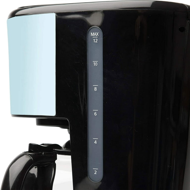 HADEN Heritage - Cafetera programable vintage retro de 12 tazas  con horno microondas vintage retro de 0.7 pies cúbicos y 700 W, color azul  : Hogar y Cocina