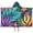 Colorful Tropical Leaf, variant on Colorful Tropical Leaf Pattern Hooded Bath Towel,50"x30" for Ages 3 To 12 Kids, Quick Dry Lightweight Soft Microfiber Hood Beach Towel Cover Up for Kids