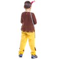 thumbnail image 5 of Purim Boy-Disfraz de cazador de hombre de las cavernas, mono de la semana del libro nativo de la jungla, disfraz de carnaval, vestido de fiesta elegante de Halloween, 5 of 5