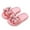 Pink, variant on ZACPNCV Girls Bow Slippers Summer Flip Flops Cushion Thick Sole Large Bow Platform Cloud Slides Home Sandals Beige 6-7 Years