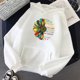 thumbnail image 5 of Sudadera de manga larga con estampado de capucha para mujer Blusa informal Tops Pompotops gfhjh7477, 5 of 5