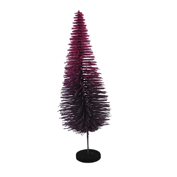 Halloween Halloween Sisal Purple Tree Sisal Bottle Brush Spooky Em2346p