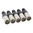 thumbnail image 4 of 10Pcs 3 Pin XLR Tipo de Soldadura Conector 5 Macho + Hembra Cable MicróFono Enchufe Audio, 4 of 7