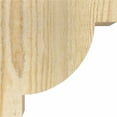 thumbnail image 3 of 4"W x 6"D x 6"H Alpine Rough Sawn Corbel, Douglas Fir, 3 of 9