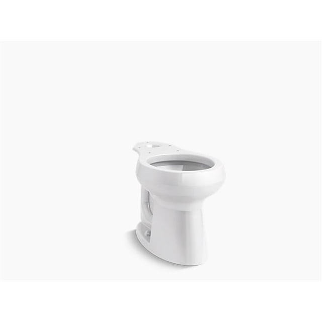 Kohler K-5393-0 Highline Confort Hauteur Bol Rond avant&44; Blanc