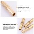 thumbnail image 3 of OUNONA 10 Pcs Raccords de Tuyau en Laiton pour Tubes en PU dans Compresseurs d'Air, 3 of 7