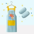 thumbnail image 2 of Kids Art Smock Painting Apron for Toddlers and Children Durable Protective Activity Cover Up with Easy Clean Fabric for and Learning Development, 2 of 4