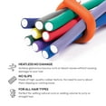 thumbnail image 4 of Kiss Flexi Rods 7" -(HRF06 Flexi Rods 7” 6pcs 5/8” Diameter Orange), 4 of 7