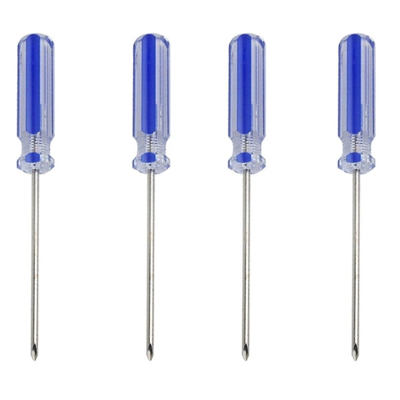 4 Pcs Tri-Wing Screwdriver for ,,Gameboy Advance blue