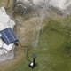 thumbnail image 5 of Xihbxyly Kit de Bomba de Agua Solar, Fuente Solar, Bomba Sumergible con 3 Boquillas, Arranque Automático, Riego de Estanques de Jardín, Riego Ecológico, Uso Exterior, Panel Solar de 10,9 X 10,9 Cm, C, 5 of 7
