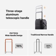 PGYTECH 2-in-1 Roller Camera Backpack Rolling Luggage Case for DSLR Cameras Lenses Tripod with Rain Cover
