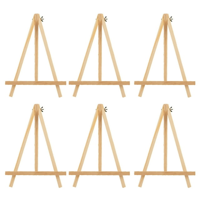 CSChome Lightweight Foldable Easel Portable Wooden Tripod Easel - Adjustable Inclination, Lightweight Foldable for Beginners, Board Rack for Painting Sketching
