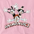 thumbnail image 2 of Animaniacs Animaniacs Trio Women's T Shirt, Pink, Large, 2 of 6