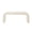 Cream / Teddy, variant on Set of 3 U-Shaped Modern Bench Teddy Ottoman Bench, Cream / Teddy