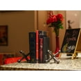 thumbnail image 5 of Zeckos Matte Cast Iron Giant Jack Paper Weight Bookends Set of 2, 5 of 9