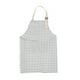 thumbnail image 1 of Unisex Kitchen Front Bolsets Delantal Grasa a prueba de ropa Chef cocinar BIB al aire libre BBQ Servidor Artista Bakery Restaurante Gadgets Blanco Eigraketly HA010194-05, 1 of 6