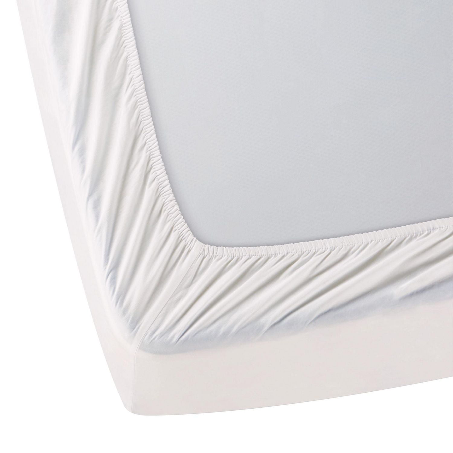 Hometrends 300 TC Brushed Percale Fitted Sheet, Size: Twin - King