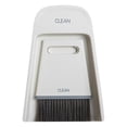 thumbnail image 4 of mmirethe Mini Broom Dustpan Set Desktop Broom Dust Pan Tiny Dustpan Brush Set For Cleaning Table Countertop Keyboard Gray white, 4 of 8
