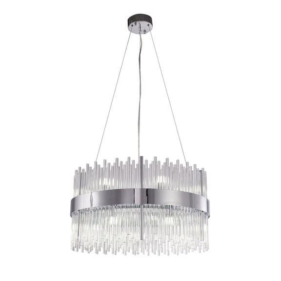Bethel International Chandelier in Chrome Color