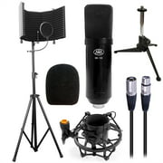 AxcessAbles MX-100 Studio Microphone with Recording Studio Isolation Shield Kit