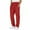 Red, variant on purcolt Men's Golf Pants Stretch Work Dress Comfy Pants Lightweight Straight Leg Business Casual Trousers with Pockets