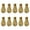Gold, variant on colcolo 10 Pieces Globe Lamp Shade Cover Globe Lamp Cover for Outdoor Garden Doorway Gold