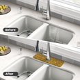 thumbnail image 4 of Xecao Gold Glitter for Kitchen Sink Splash Guard Faucet Mat , Faucet Guard & Draining mat, (15" X 5.5" ), 4 of 7
