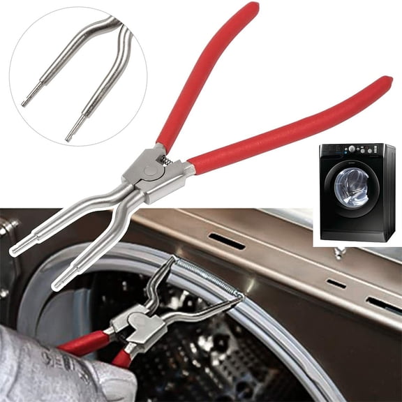 Red Washing Machine Inner / Outer Tub Spring Removal Expansion Tool Clamp Pliers