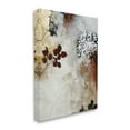 thumbnail image 3 of Flower Blossom Silhouette Outlines Abstract Graphic Art Gallery Wrapped Canvas Print Wall Art, 3 of 7