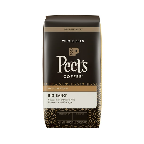 Peet's Coffee® Big Bang® Medium Roast Whole Bean Coffee 18 oz. StandUp