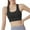 Black, variant on T-Shirt Bra Women Breasted Back Running Bralettes Yoga High Strength Shock-Proof Backless Bra Sports Underwear V-Neck Lace Bra Feature Hook and Eye Closure Bralette Bra Style Y-551 , Pink-a XL