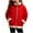 Z2-Red, variant on BOBOGOJP Top Kids Hoodies Long Sleeve Solid Color Jackets Zip Up Sweatshirt for Boys Girls Winter Warm Coats Outerwear Red for Size 5-6 Years