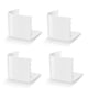thumbnail image 5 of Clips de silicona para esquinas de sábanas | Sujetadores ajustables antideslizantes para sábanas | Fijadores invisibles para asegurar la ropa de cama | Paquete de 4 | Compatible con todas las, 5 of 6