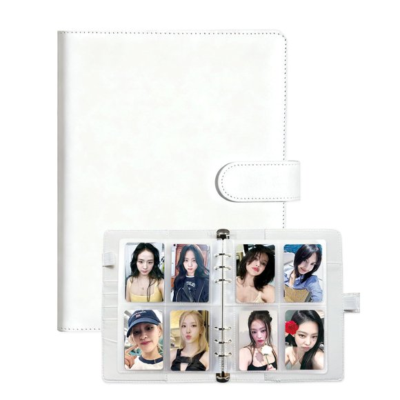 Archivador para tarjetas fotográficas Neffliwe A5 de cuero PU, 240 tarjetas