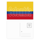thumbnail image 1 of Nombre de la bandera de país de Colombia Set cumpleaños gracias tarjeta postal correo lado 20pcs, 1 of 3