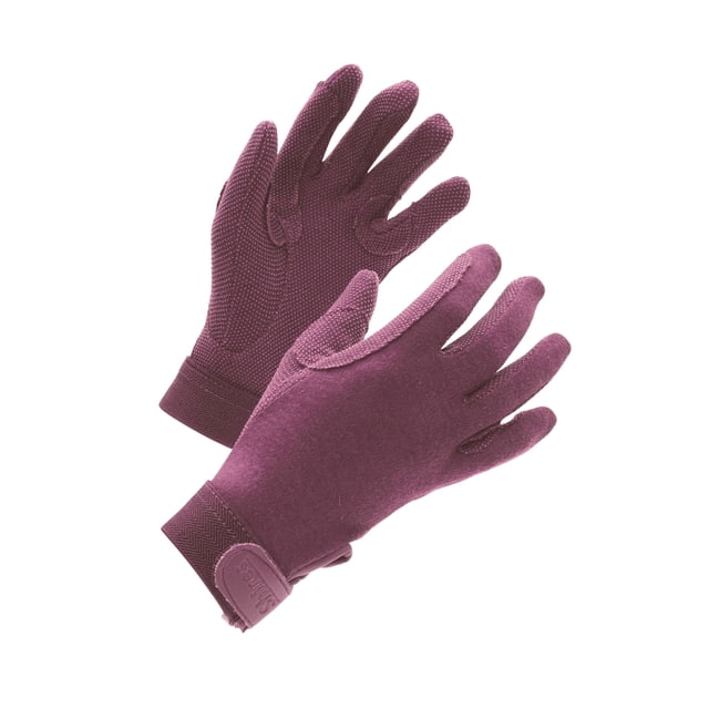 Shires - Guantes Newbury para Adultos Unisex (Morado)