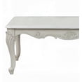 thumbnail image 4 of Exquisite Tuscan Traditional Style Wood Coffee Table in Silver (30"L x 52"W x 19"H), 4 of 5