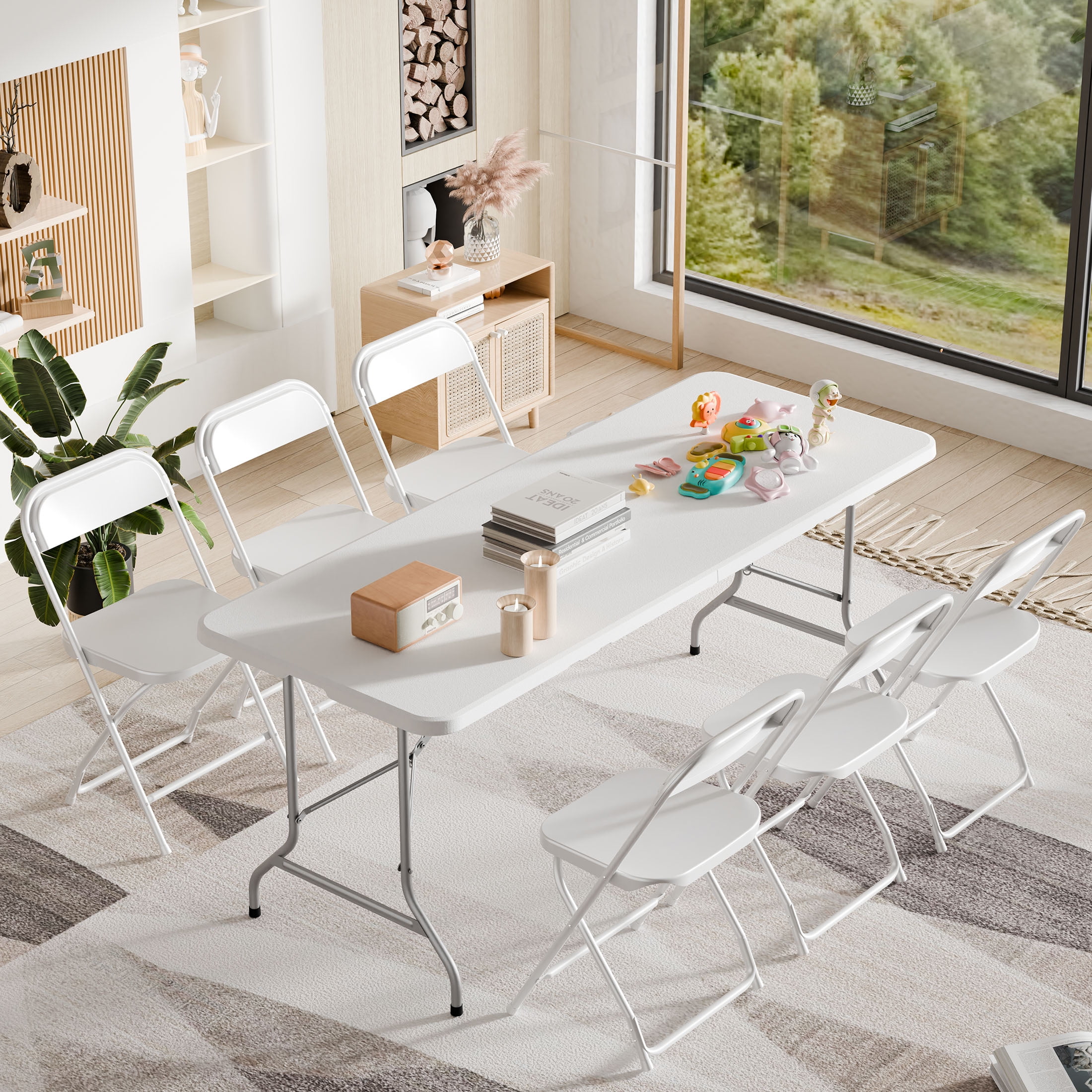 Edx 6-Pack Folding Chair | Stacking chairs for ecommerce - Walmart