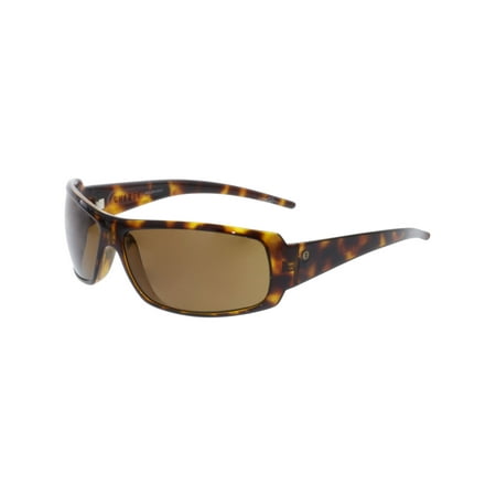 Electric Men's Polarized Charge EE04110643 Brown Rectangle Sunglasses