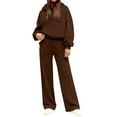 thumbnail image 6 of Pyhlmscde Women's Fleece Lined Two Piece Casual Sweatsuit, Sweatshirt And Sweatpants Set Women, Sweatsuits for Women, Matching Sweat Sets for Women, 6 of 6