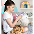 thumbnail image 7 of DolliBu Lying Dog Unicorn Plush Stuffed Animal Toy - Super Soft Dogcorn Dress Up with Removable Unicorn Plush Outfit, Cute Fantasy Gift - 14 Inches, 7 of 7
