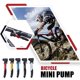 thumbnail image 3 of Soidarity Bomba de bicicleta Bombas de inflado de neumáticos reparables American Valve Type3 NO3, 3 of 5