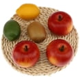 thumbnail image 3 of 6pcs Lifelike Artificial Red Apple Faux Fake Apples Fruit Home House Kitchen Cabinet Decoration, 3 of 3