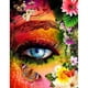 thumbnail image 1 of Cuadros Decorativos DIY pintura al óleo por número imagen pintada a mano dibujo acrílico lienzo ojo Sywqhk Nuevos Originales, 1 of 9
