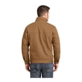 thumbnail image 2 of CornerStone Unisex Washed Duck Cloth Flannel-Lined Work Jacket | Insulated Zip Up Outwear for Men & Women with 3 Pockets, 2 of 6
